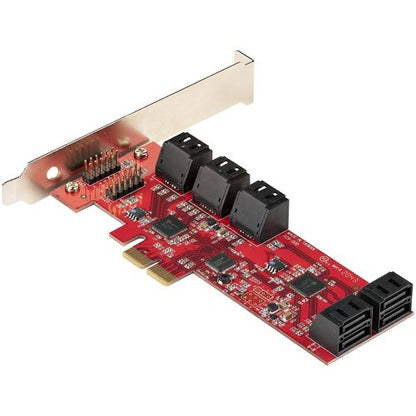 Carte d'extension SATA PCIE 10 ports 6 Gbit/s ASM1062
