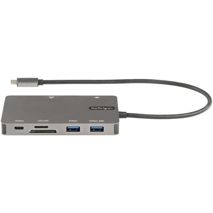 Adaptador multipuerto USB C HDMI 4K 30 Hz o VGA 5 GBPS concentrador USB 3.0