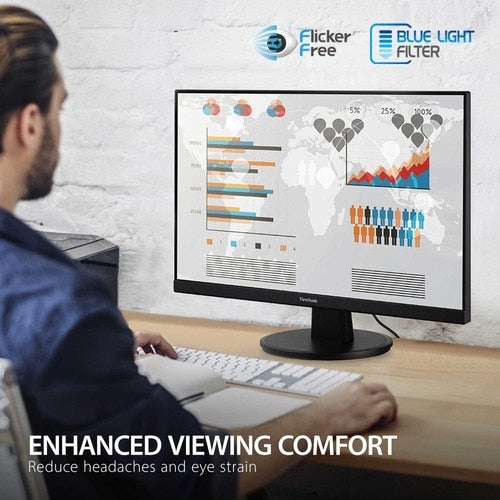 Moniteur LED Full HD ViewSonic Value VA2247-MH 22 pouces - 16:9