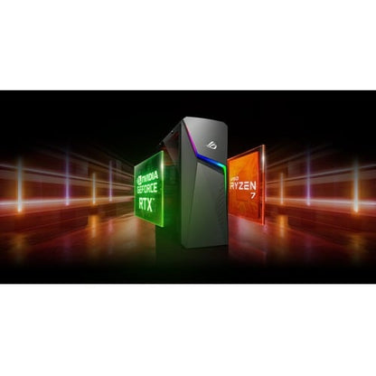Asus Strix G10DK G10DK-DBR5660 Gaming Desktop Computer - AMD Ryzen 5 5600X - 16 GB