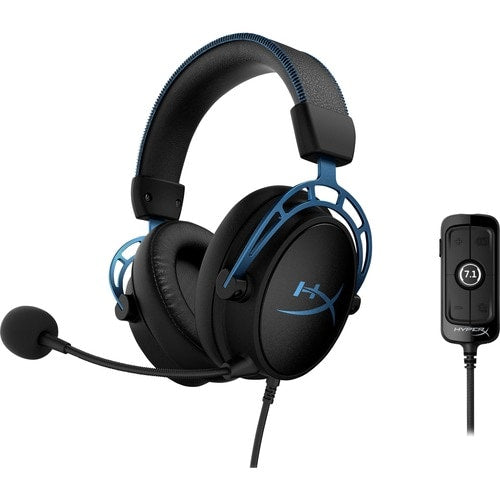 HP Cloud Alpha S - Casque de jeu (noir-bleu)