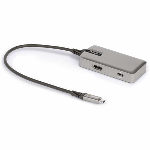Adaptador multipuerto USB C 4K60Hz HDMI 2.0 100W PD Cable de 10 pulgadas