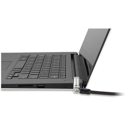 Kensington Slim N17 2.0 Keyed Laptop Lock for Wedge-Shaped Slots - 5.9 ft (1.80