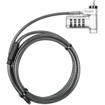 Cerradura de combinación reiniciable universal Targus DEFCON Ultimate - 1,98 m (6,5 pies) C