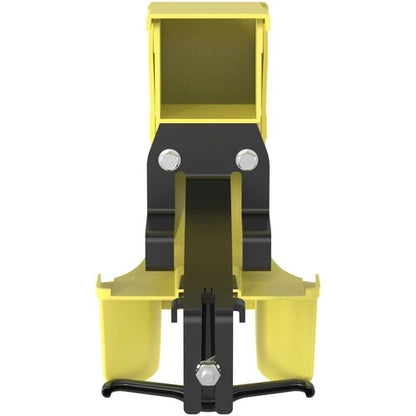 Panduit FiberRunner® Spill-Over Junction, 2x2, Yellow - Yellow - 8.8\" (223.01 mm) Length