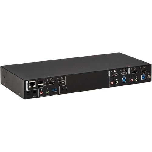 CONMUTADOR KVM DE DOBLE PANTALLA HDMI DE 2 PUNTOS