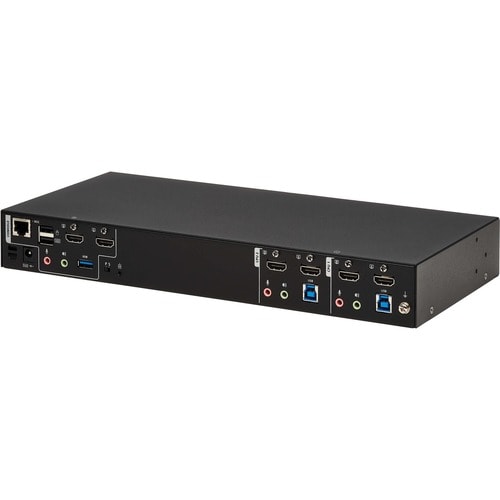 CONMUTADOR KVM DE DOBLE PANTALLA HDMI DE 2 PUNTOS