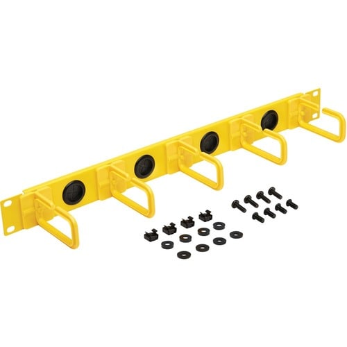 Organizador de cables horizontal Tripp Lite by Eaton - Anillos flexibles