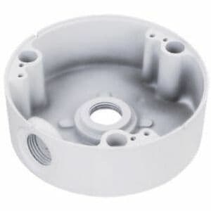 Caja de montaje Rhombus para cámara de seguridad - Blanca - 1