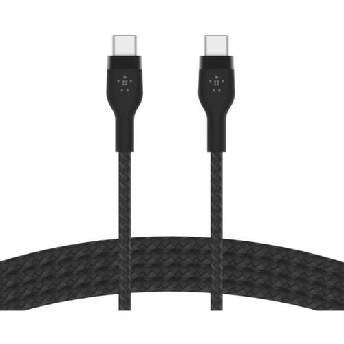Belkin 60W USB-C to USB-C Cable - 480 Mbps - Silicone, Braid