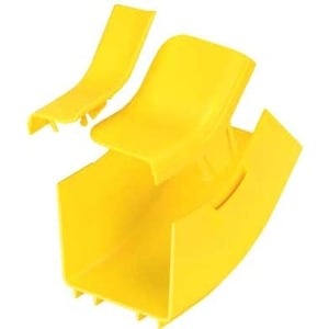 Panduit FiberRunner® Interior Vertical 45 Grados