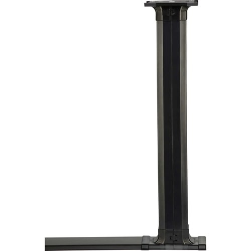Accesorio para patas de mesa con canaletas Panduit sobre el suelo