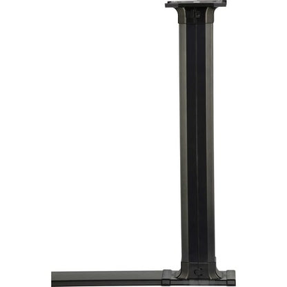 Accesorio para patas de mesa con canaletas Panduit sobre el suelo