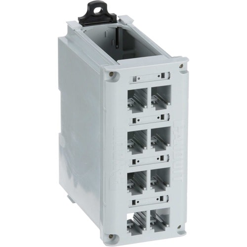 INDUSTRIALNET 8 PUERTOS CARRIL DIN MULTI 1