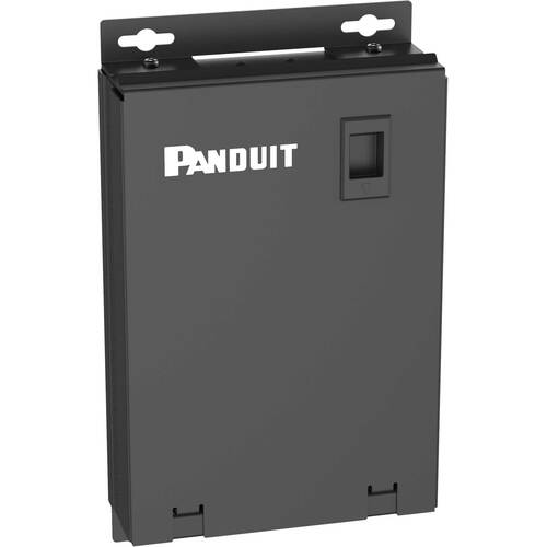 Panduit PanZone 12 Port Consolidation Point Box, Black  - MOQ (minimum order qua