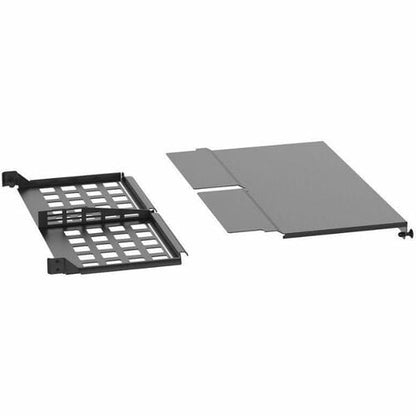 Placa de holgura para gabinete flexible Panduit HD con parte trasera de 1RU