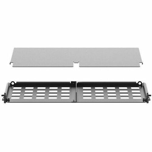 Placa de holgura para gabinete flexible Panduit HD con parte trasera de 1RU