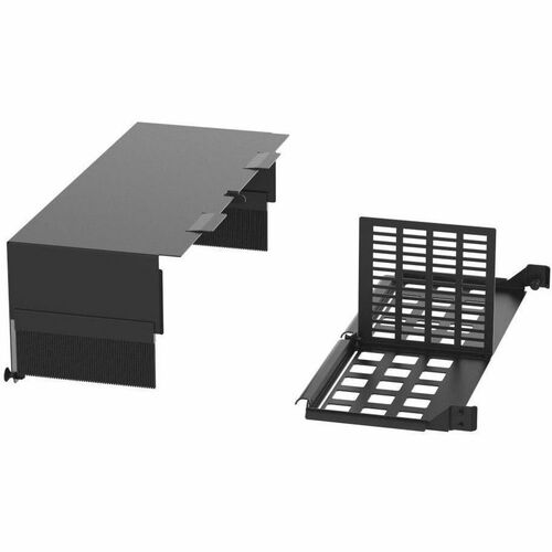 Panduit HD Flex Patch Panel Slack Plate w/Rear 4RU
