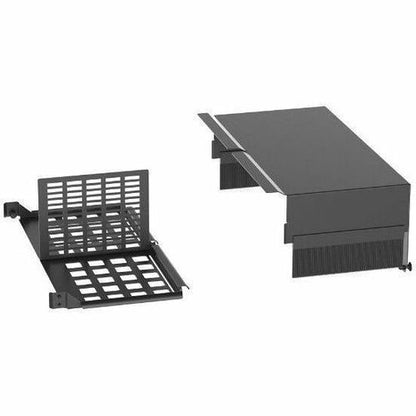 Placa de holgura para gabinete flexible Panduit HD con parte trasera de 4RU