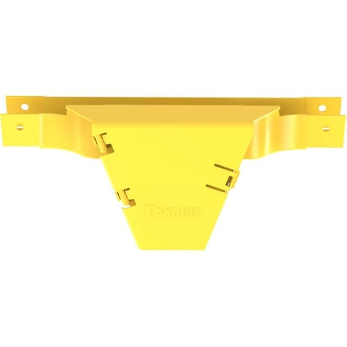 Panduit FiberRunner® Vertical Tee, 90°, 2x2, Yellow  - MOQ (minimum order quantity)10 MOV