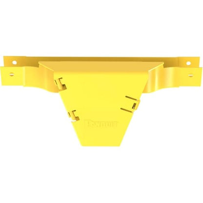Panduit FiberRunner® Vertical Tee, 90°, 2x2, Yellow  - MOQ (minimum order quantity)10 MOV