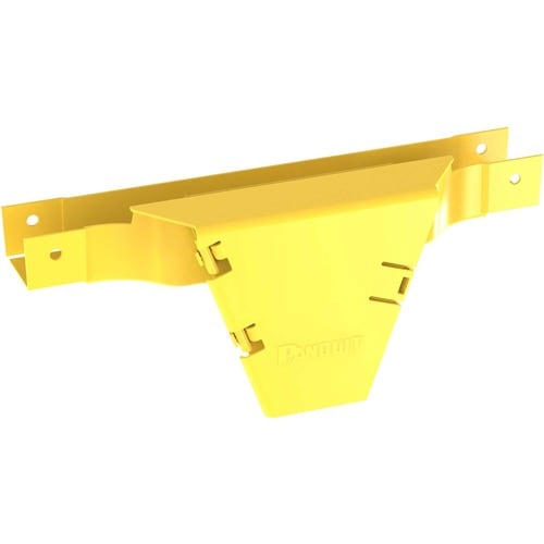 Panduit FiberRunner® Vertical Tee, 90°, 2x2, Yellow  - MOQ (minimum order quantity)10 MOV