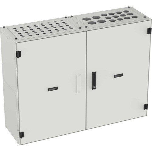 Caja de empalme de fibra para montaje en pared Panduit