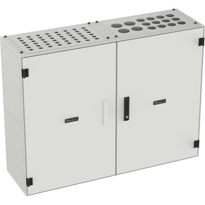 Caja de empalme de fibra para montaje en pared Panduit