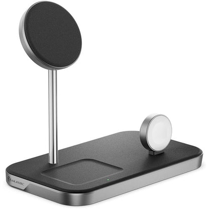 Station de charge sans fil 3-en-1 Alogic MagSpeed ​​15 W - Indicateur LED,