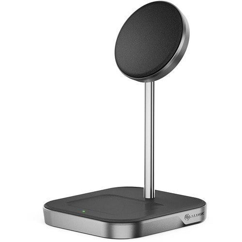 Station de charge sans fil 2-en-1 Alogic MagSpeed ​​- Magnétique