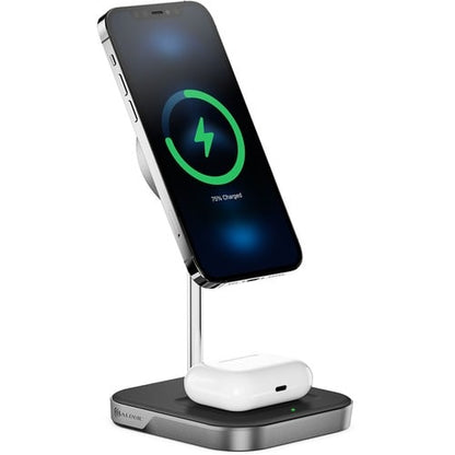 Station de charge sans fil 2-en-1 Alogic MagSpeed ​​- Magnétique