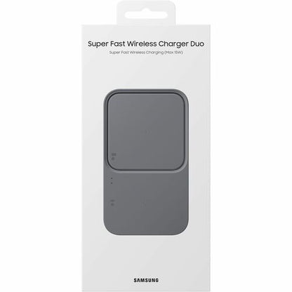 Chargeur sans fil ultra rapide Samsung Duo (avec adaptateur)