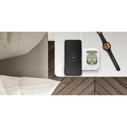 Chargeur sans fil ultra rapide Samsung Duo (avec adaptateur)