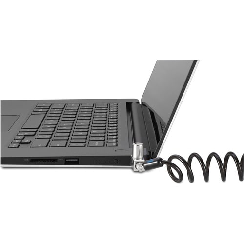 Kensington Slim N17 2.0 Portable Keyed Laptop Lock for Wedge-Shaped Slots Superv