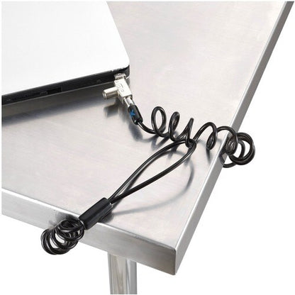 Kensington Slim N17 2.0 Portable Keyed Laptop Lock for Wedge-Shaped Slots Superv
