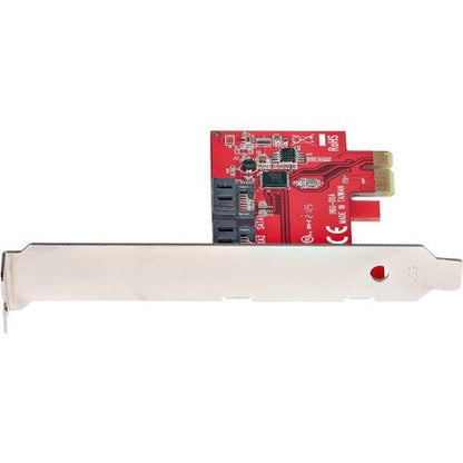 Carte PCI Express SATA 2 ports sans RAID vers SATA 6 Gbit/s ASM1061