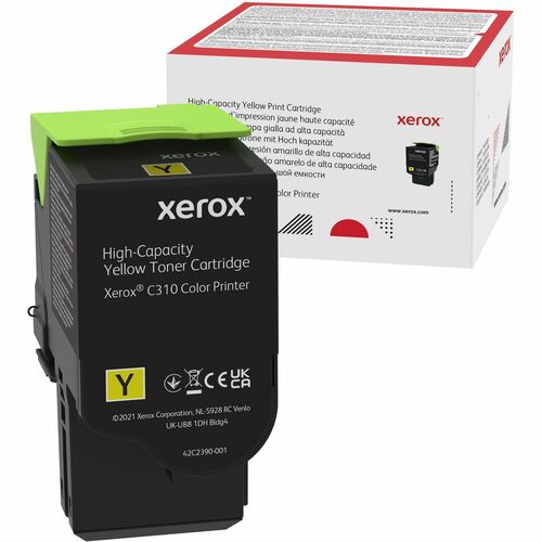 CARTOUCHE DE TONER JAUNE HAUTE CAPACITÉ D'ORIGINE IMPRIMANTE C310/C315