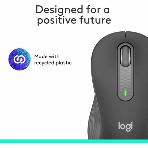 Logitech Signature M650 L Gauche (Graphite) - Optique - Sans fil