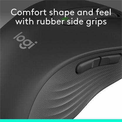 Logitech Signature M650 L Gauche (Graphite) - Optique - Sans fil