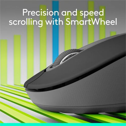 Logitech Signature M650 L Gauche (Graphite) - Optique - Sans fil