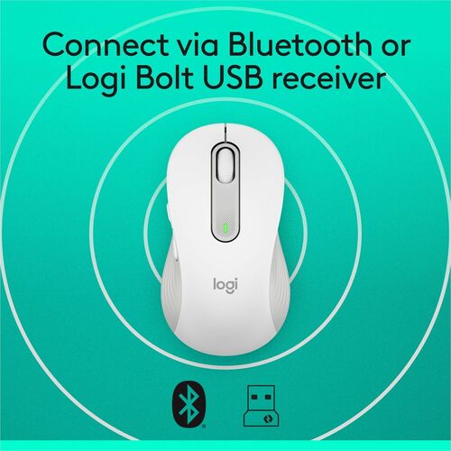 Logitech Signature M650 (blanco roto) - Óptico