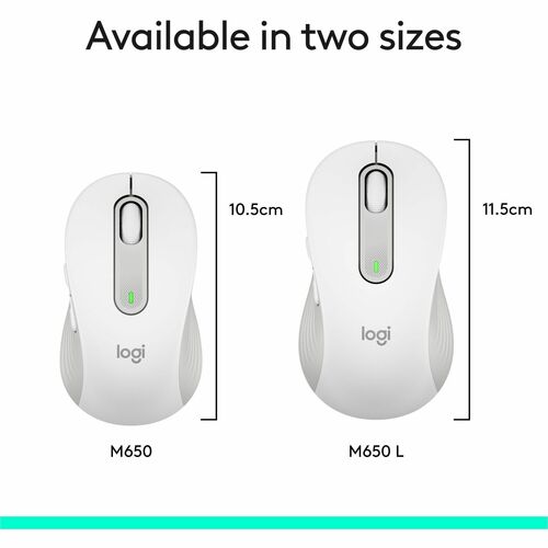 Logitech Signature M650 (blanco roto) - Óptico