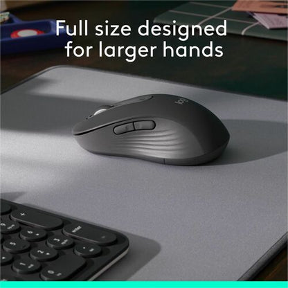 Logitech Signature M650 L Full Size Wireless Mouse - For Large Sized Hands, 2