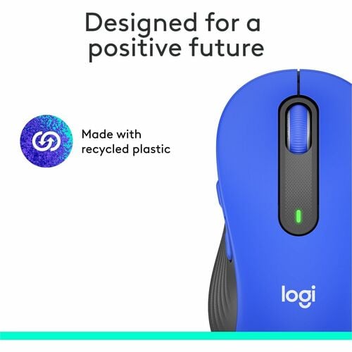 Logitech Signature M650 L (Blue) - Optical - Wireless