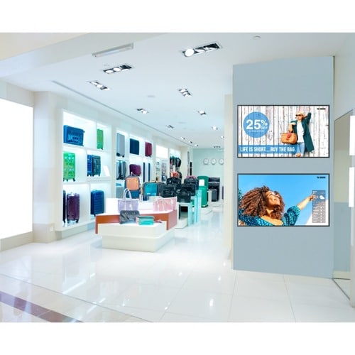 Écran LCD professionnel Sharp PNHS501 50 pouces, ultra-HD 4K, haute luminosité
