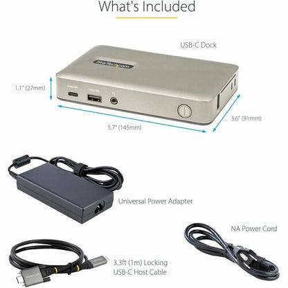 Station d'accueil USB-C StarTech.com, USB