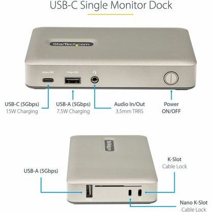 Station d'accueil USB-C StarTech.com, USB