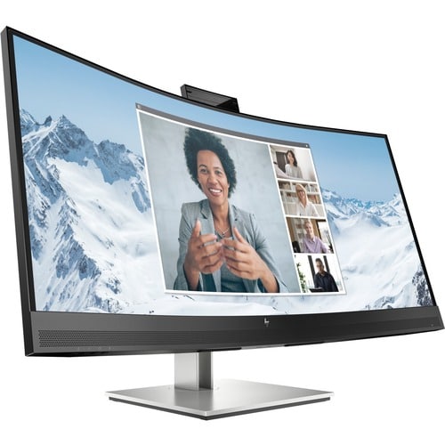 Cámara web HP E34m G4 de 34" con pantalla LCD curva WQHD - 21:9 - Negro