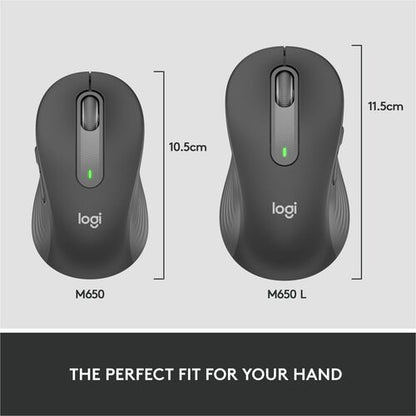 LOGITECH SIGNATURE M650L POUR ENTREPRISE GRAPHITE