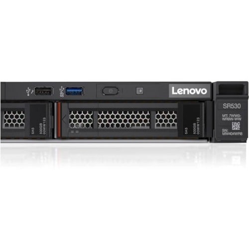 Lenovo ThinkSystem SR530 7X08A0BGNA 1U Rack Server - Xeon - 16 GB RAM
